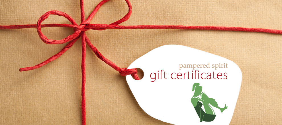 massage gift certificates in Ocean County New Jersey