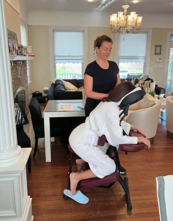 chair massage spa party stations new jersey