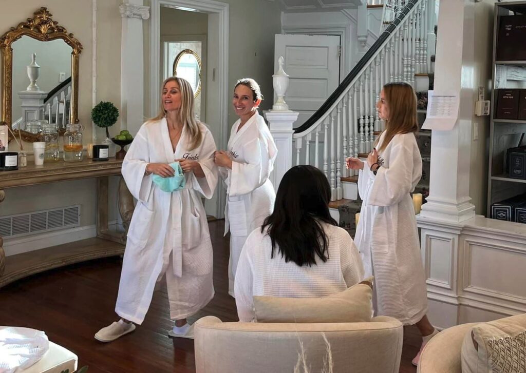 plan a new jersey spa party with massage services at your home