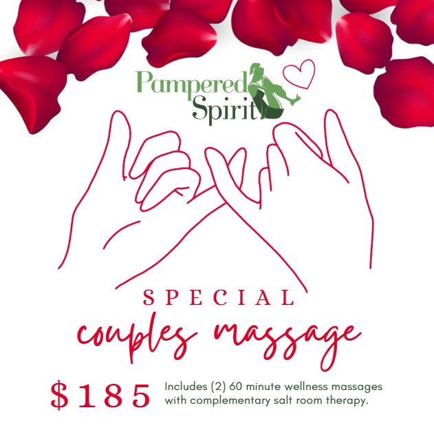 couples massage special in spa only.