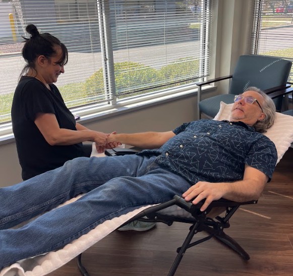 Workplace wellness and corporate chair massage