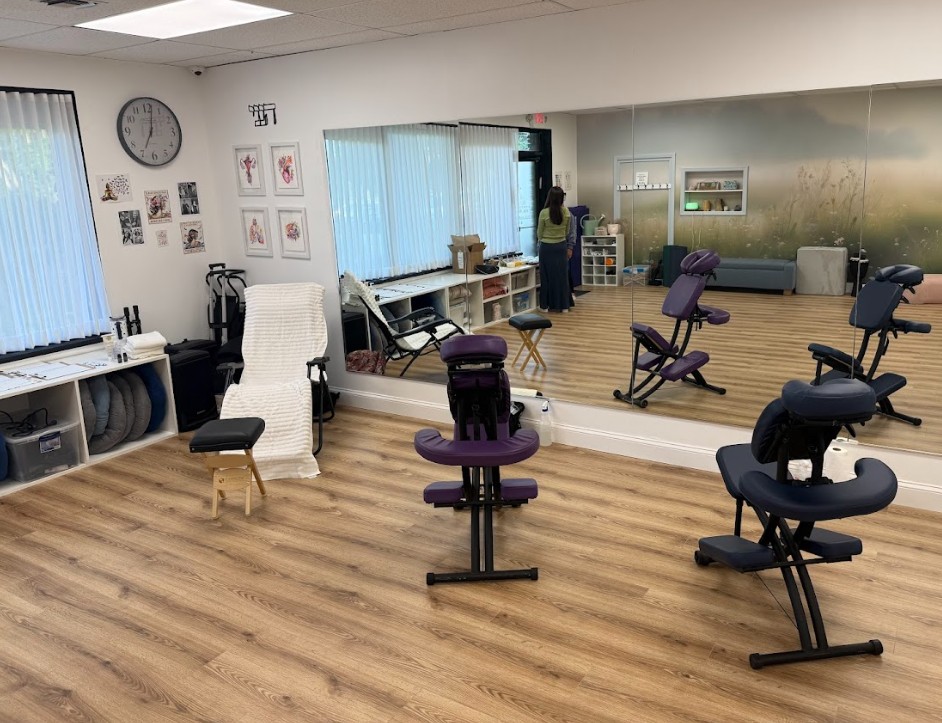 mobile chair massage from pampered spirit nj