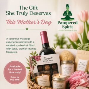 mothers day basket massage gift package